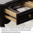 French minimalist style desk and chair set