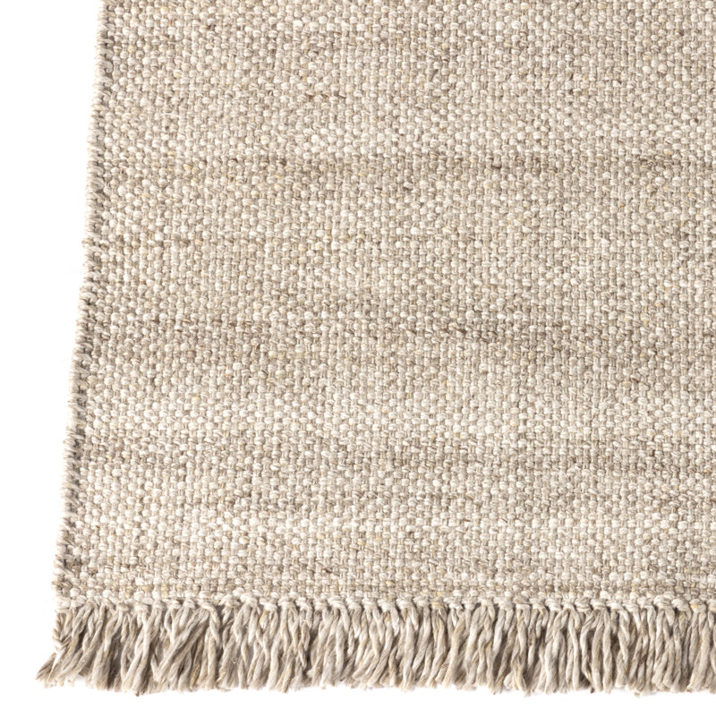 Nomad Outdoor Area Rug, Ruttan Cobblestone, Rectangle 9' x 12', Cream