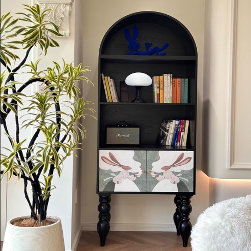 70.87-inch tall delicate display cabinet