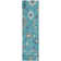 Washable Damask Indoor / Outdoor Rug