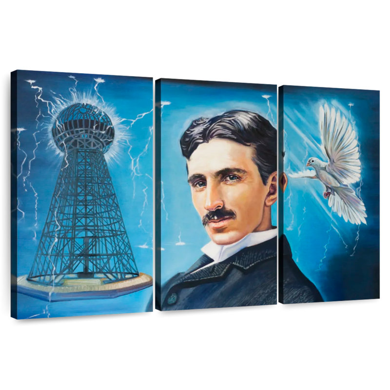 Keiraleigh Nikola Tesla, H 24 po x l 38 po