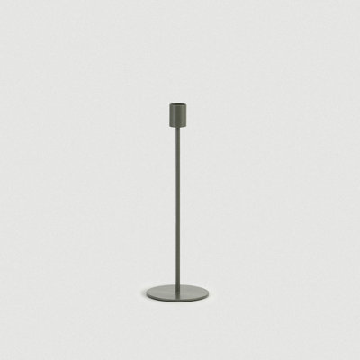 Green Doric Candle Holder - Large
