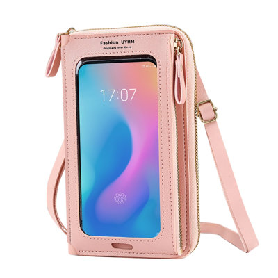 Barrier TouchScreen Phone Bag Small Crossbody Shoulder Handbag Women's Crossbody Coin Purse Phone Bag