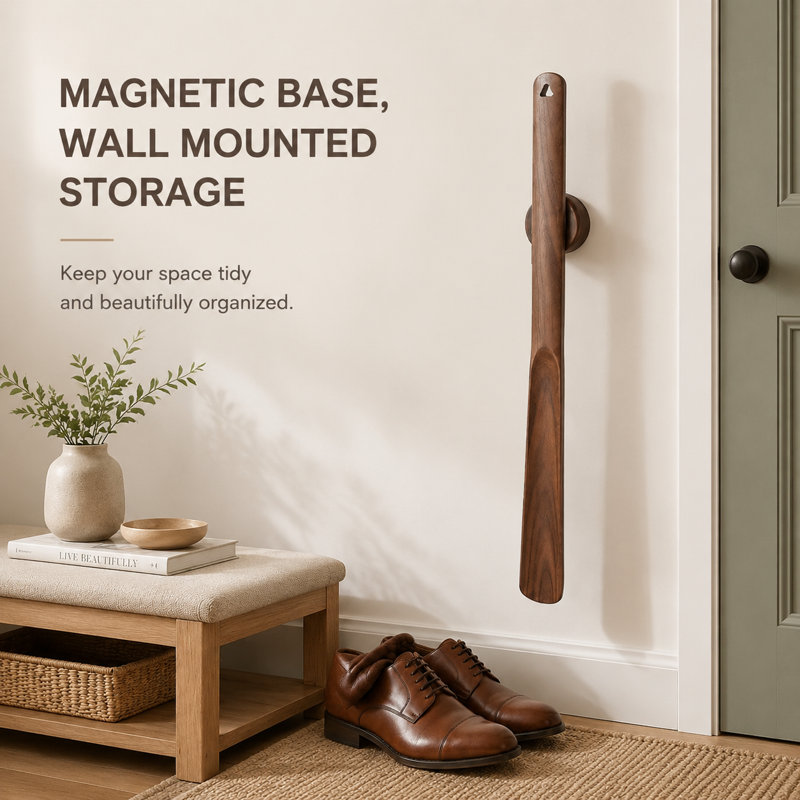 2 Pcs 20'' Magnetic Shoehorn