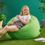 icon Adult Classic Beanbag Outdoor Waterproof Bean bags Ready Filled - Black-59248355-133860165