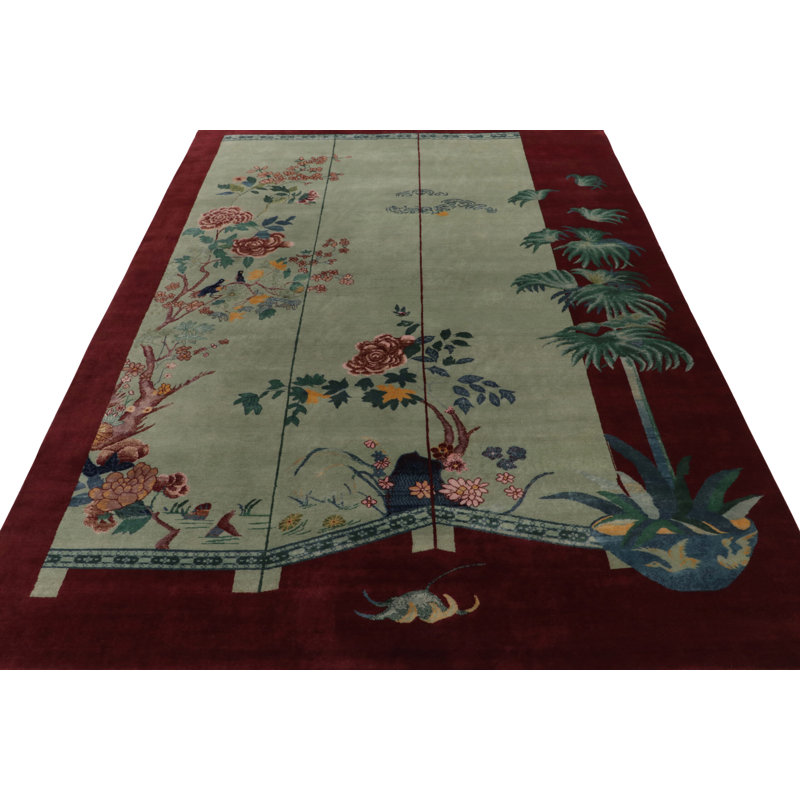 One-of-a-Kind 9'11" X 14'5" Hand Knotted Area Rug