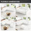 Canapé modulaire rembourré en nuage, canapé confortable et moderne, rembourré de duvet, sièges profonds convertibles pour salon, salon, chambre à coucher-687884742