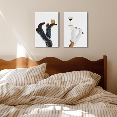 2 Piece Wrapped Canvas Print