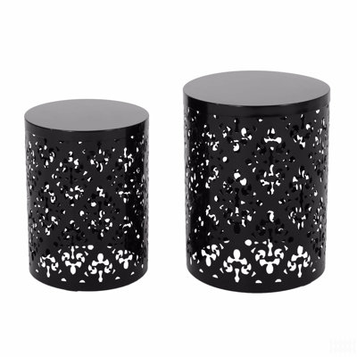 Metal S/2 End Table