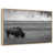 Floating Frame Natural Wood selected