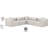 Houswerth Upholstered L-Shaped Sectional Reversible-94884300
