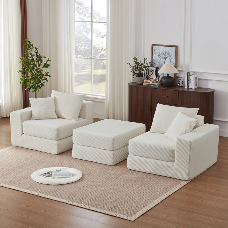 Canapé modulaire modulaire Loveaeat Cloud, Blanc