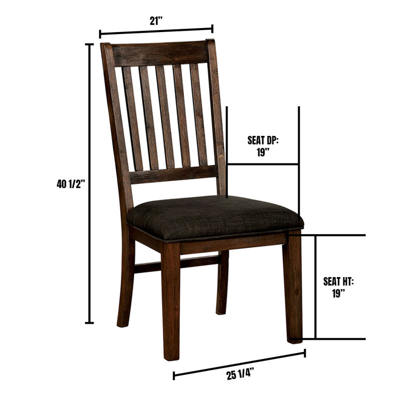 Chaise d'appoint rembourrée en lin Stotts