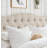 Linen Upholstered Headboard-Modern-Adjustable Height-Button Tufting-352965821-352965792