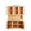 Display Cabinet Valencia - Solid Wood-93564102