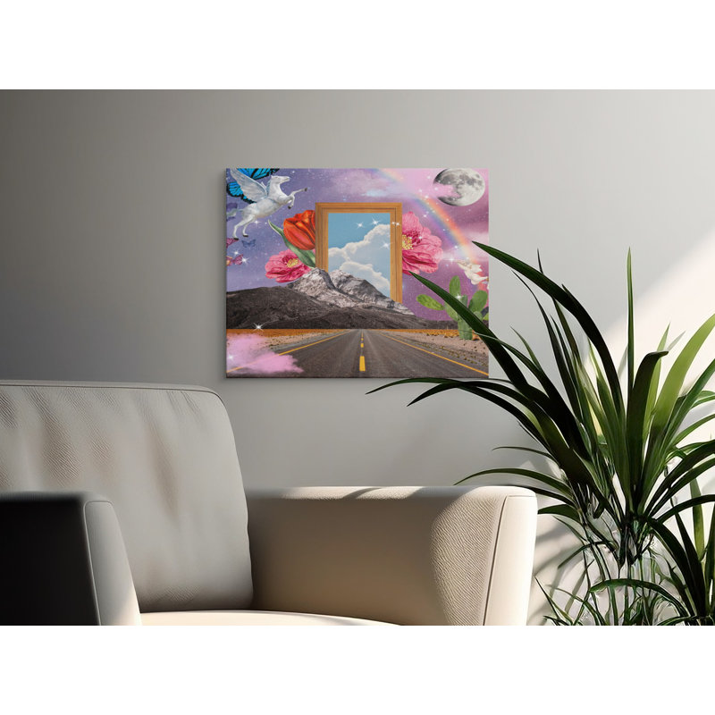 Osteen Wrapped Canvas Print Set, 60x20