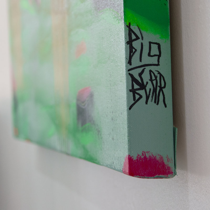 'Untitled XII' Wrapped Canvas Original Painting