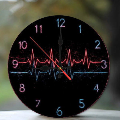 Horloge néon