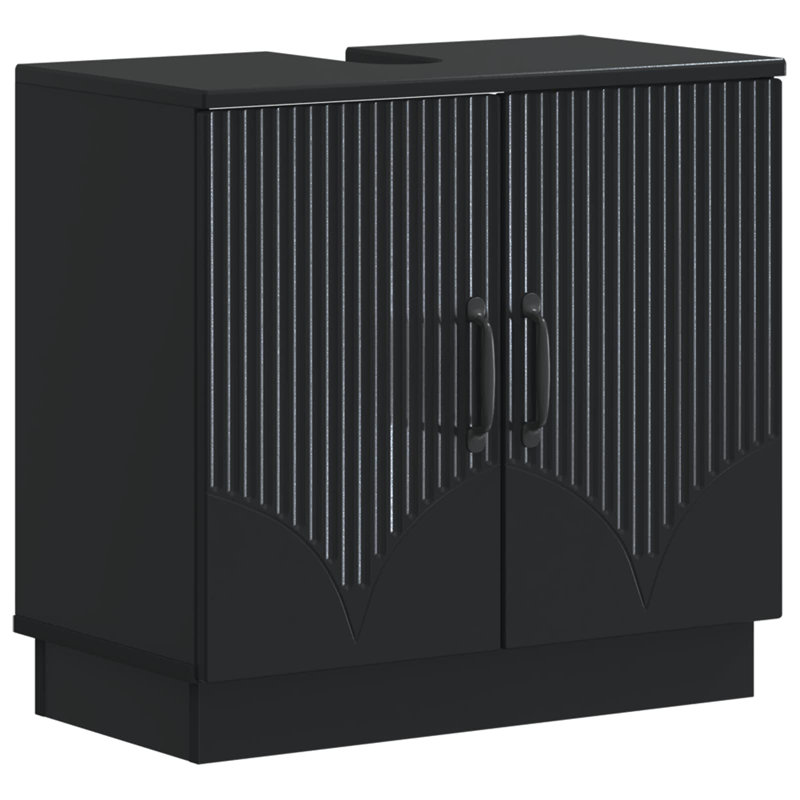 Under Sink Cabinet, Black
