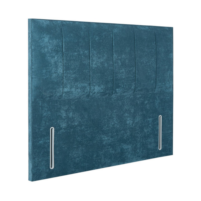 Wirksworth Upholstered Headboard, Double (4'6), Kensington, Kensington Emerald