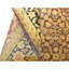 High-Quality Hand-Knotted Black And Gold Area Rug