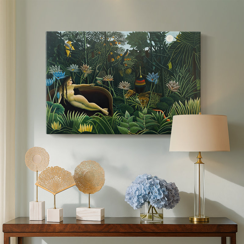The Dream (Le Rêve)-Henri Rousseau-Gallery Wrapped Canvas-1910, 40x60