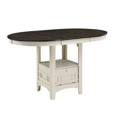 Table de salle à manger extensible à hauteur de comptoir Louroukina