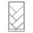 Bookcase, Bookshelf,Etagere, 3 Tier, 60"H, Office, Bedroom, Laminate, Black Metal, Contemporary, Modern-1525021543
