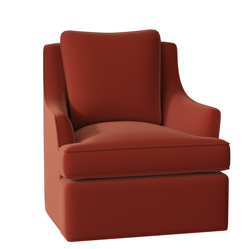 Fauteuil pivotant de 31 po de largeur Bradley, Tangelo Margaret