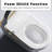 Contemporary Smart Toilet With Bidet Function, Auto Flush System, Automatic Lid Open/Close, Heated Seat Customizable Warmth, Warm Water Wash, Air Dry, Foam , Foot Sensor, Comfort Height Bidet, Flush,-130114250