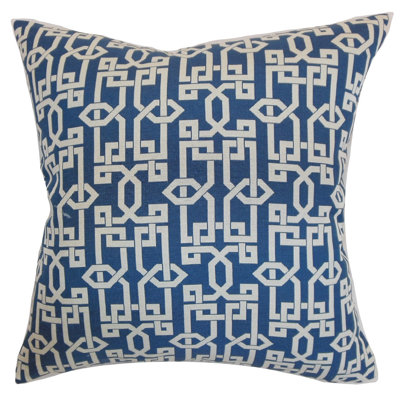 Housse de coussin en coton géométrique cananea