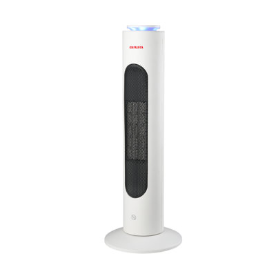 Chaufferette tour 24 po, oscillant, protection contre la surchauffe, basculement automatique