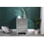 Gavankar 40cm W Glass Bedside Table