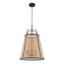 Luminaire suspendu conique tissé 3 lumières Airy-261896019