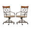 Jefferson 18'' H Upholstered Metal Armchair