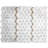 11" x 13" Marble Grid Mosaic Wall & Floor Tile