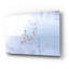 Art mural en verre épique «Blue Glassed Cotton» par Life BeautifuLEE Epic Art, 24 po x 16 po-1216144085