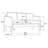 Grey 2-Piece Track Arm Sofa Set