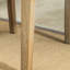 Chaise de salle à manger 2 pièces en bois massif bleu - Rembourrage de 2 chaises-852913057-852913058