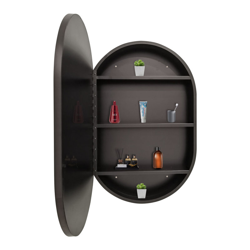 Miroir à pharmacie mural Miryea W H, H 36 po x l 24 po x P 4,9 po