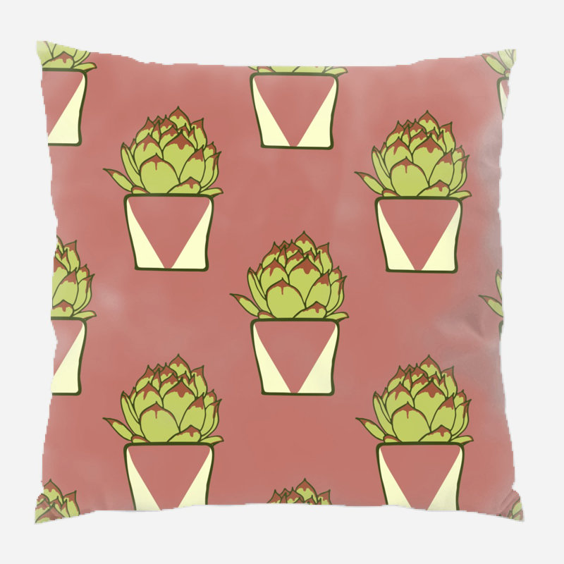 Burien Throw Pillow, Indoor