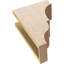 Bois de cèdre brut Asheboro, grain de bois TimberThane Corbel, apprêté brun clair-88289110