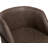 26'' Modern Upholstered Faux Leather Counter Stool With Metal Frame,Arms,Footrest,Backrest-114216182