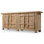 Amalfi 91'' Solid Wood Sideboard