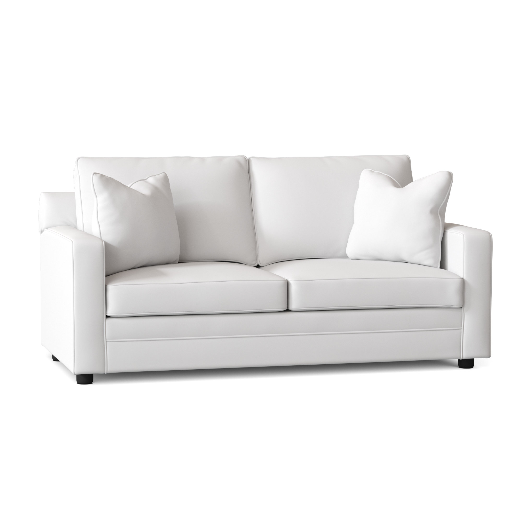 Sleeper Sofa w/Pillows in Plaid – 121 Consignment Furniture