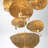 Lagatto 6 light Chandelier in Bronze