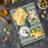 Ambesonne Deer Tempered Glass Cutting Board Ornate Pattern Multicolor