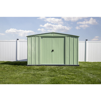 Remise de rangement Classic en acier, 10 x 12, vert sauge