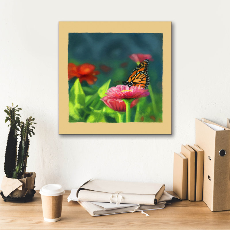 August Grove 'Summer' by Art and a Little Magic Canvas Wall Art, 18" x 18", H 18 po x l 18 po x P 0,75 po