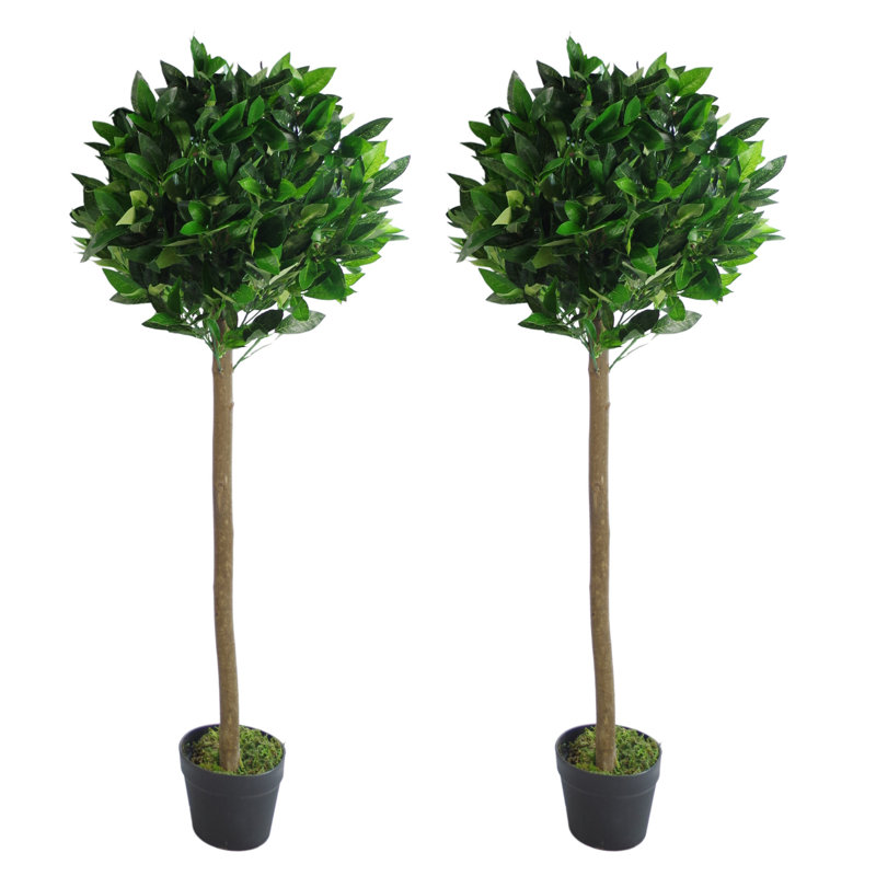 120cm Faux Bay Laurel Tree in Pot